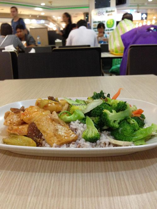 Tofu dish at Rabiengboon - MBK in Bangkok