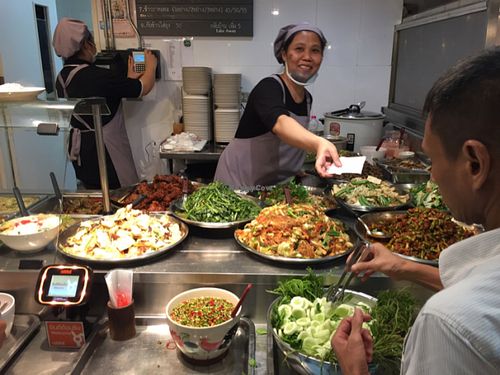 Smiles at Rabiengboon - MBK in Bangkok