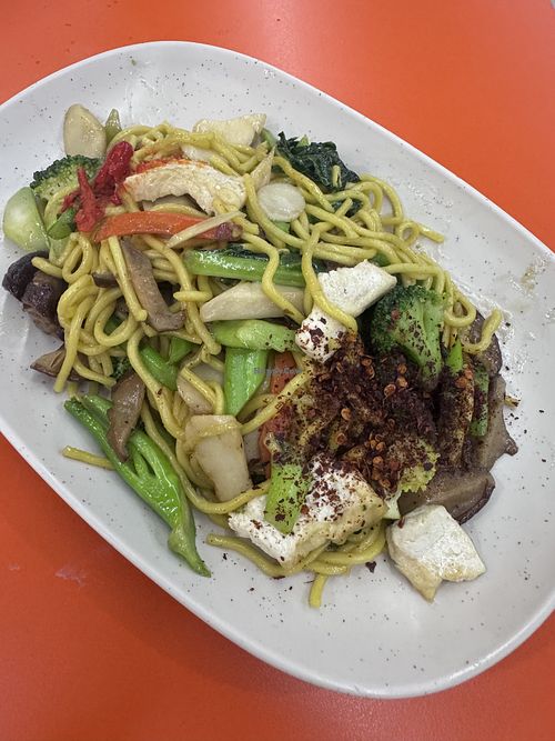 Freshly made noodles   at Rabiengboon - MBK in Bangkok