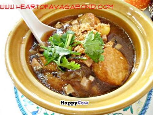 soup at Ruyi Vegetarian in Bangkok