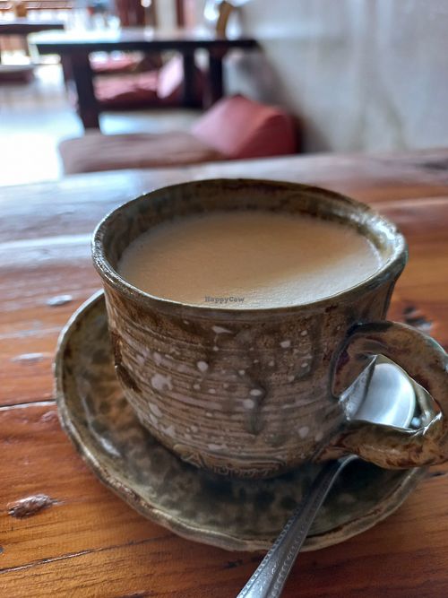 Soy latte at Aum in Chiang Mai