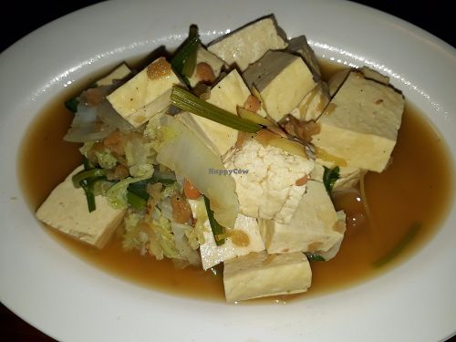 Steamed Tofu at Aum in Chiang Mai