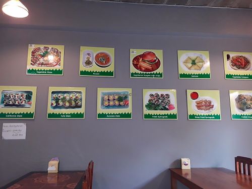 Wall at Aum in Chiang Mai