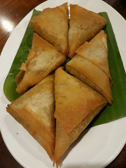 Samosa at Aum in Chiang Mai