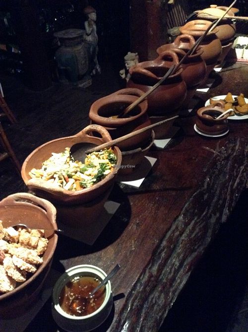 lovely  at Gap House - Thai Vegetarian Buffet in Chiang Mai