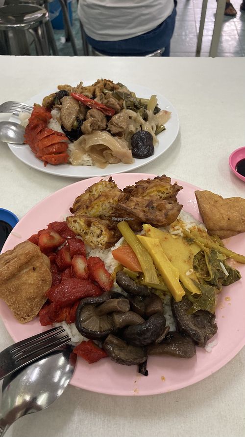 Meal 1  at Num Heng Vegetarian in Hat Yai