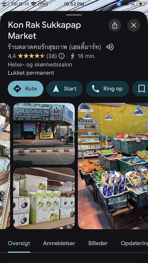 Permanently closed  at Healthy Mart in Hat Yai
