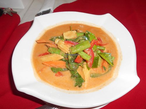 Ning's 5 Star J's Red Curry at Five Star J Restaurant in Pattaya