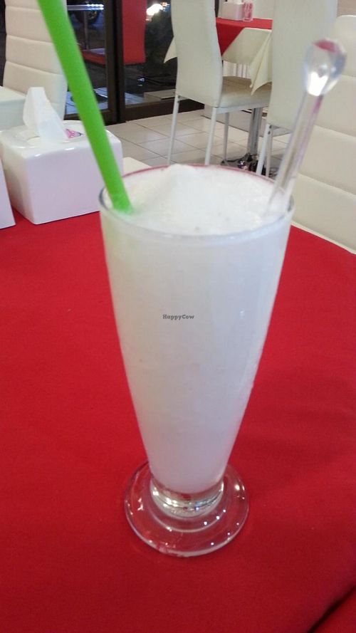 coconut shake at Five Star J Restaurant in Pattaya