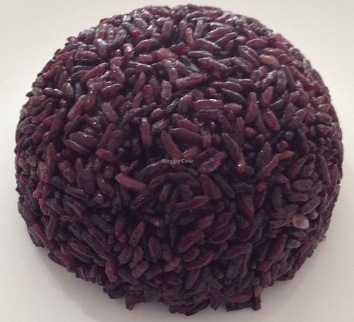 Beside white and brown, we now also serve very healthy and tasty black rice at Five Star J Restaurant in Pattaya