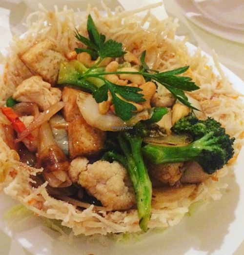 Crispy potato boat  at Utopia Vegan in Dickson