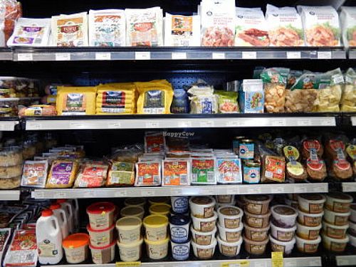 refrigerated items at Harvest Wholefoods in Auckland