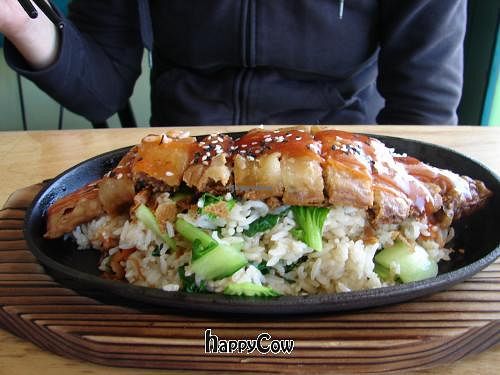 .. and you won't be disappointed! at Welcome Chinese Vegetarian Cafe in Christchurch