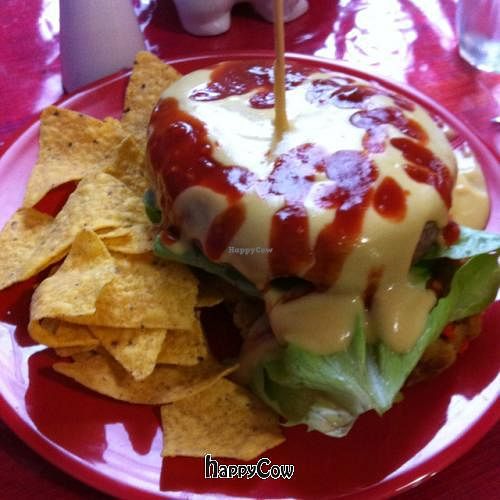mexican burger at Vego's in Adelaide