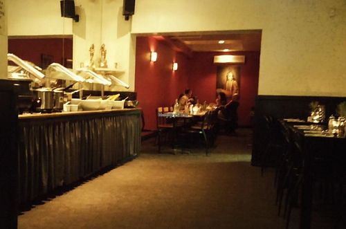 buffet area at Govinda's in Darlinghurst