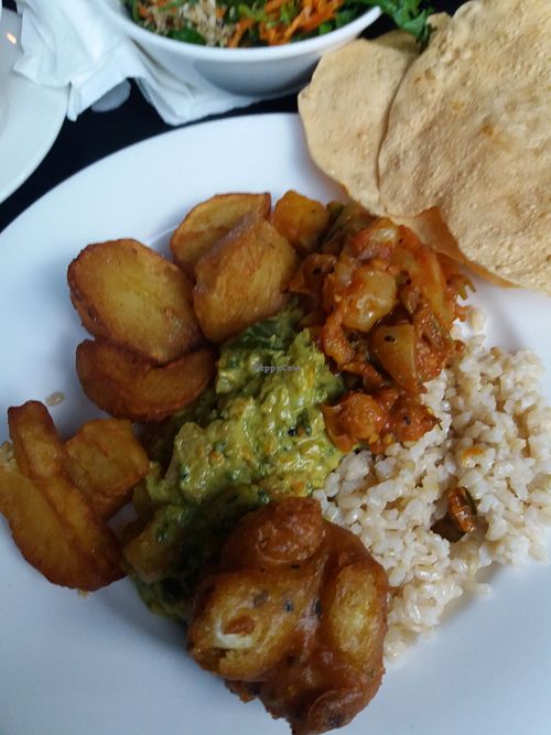 Hot buffet at Govinda's in Darlinghurst