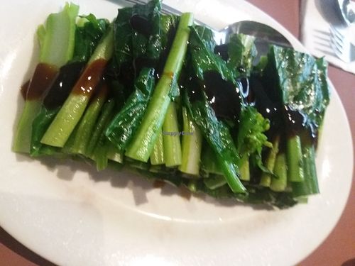 Cai lan at Mother Chu's Vegetarian Kitchen in Sydney