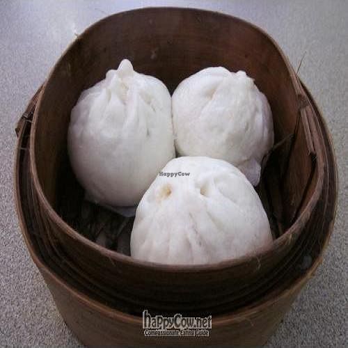 steamed buns at Tian Ci Vegetarian Chinese Restaurant in West Ryde