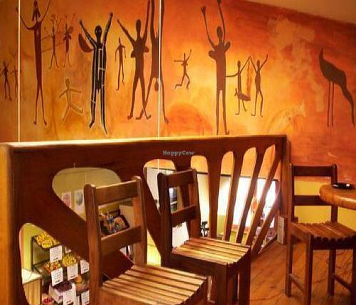 upstairs cafe, soon to open (by end of April, 2009?) at Eumarrah Organic and Natural Food in Hobart