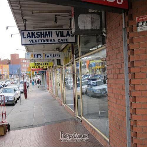Front of shop at Lakishmi Vilas Vegetarian Take Away in Dandenong