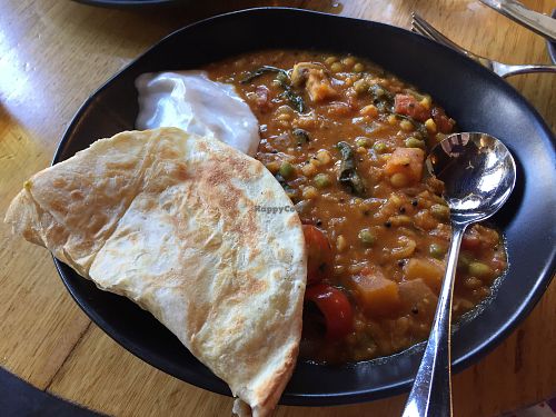 Vegan dhal at Vegie Bar in Fitzroy