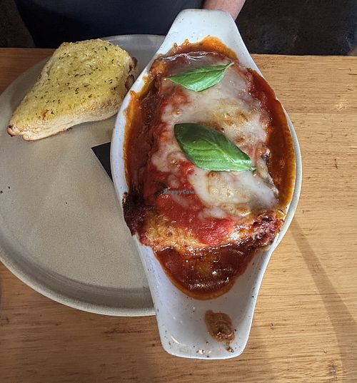 Lasagne  at Vegie Bar in Fitzroy