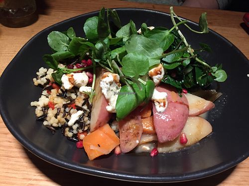 Roast potato pilaf at Vegie Bar in Fitzroy