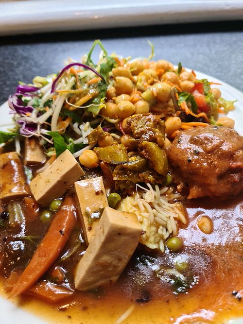 'Not so hungry' deal. Plenty of food!! #Veganuary at Gopals in Melbourne