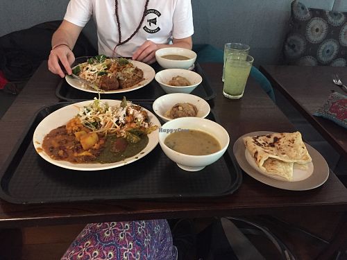 Feast Plates at Gopals in Melbourne