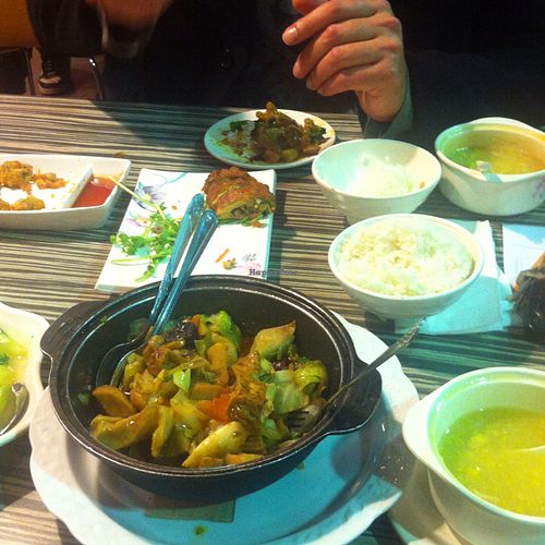 Mix Different Mushrooms Stir Fry at Utopia in Northbridge