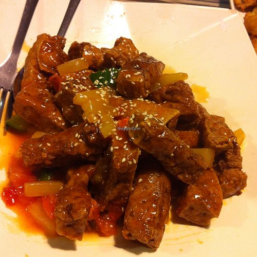 Sweet Tofu at Utopia in Northbridge