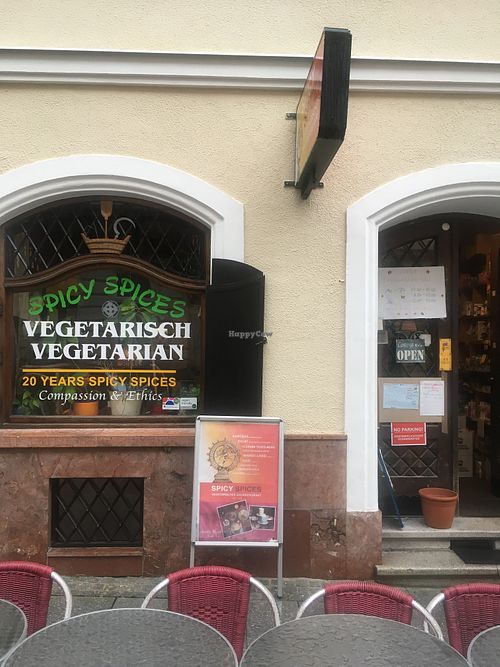 Outside  at Bio Bistro Spicy Spices in Salzburg