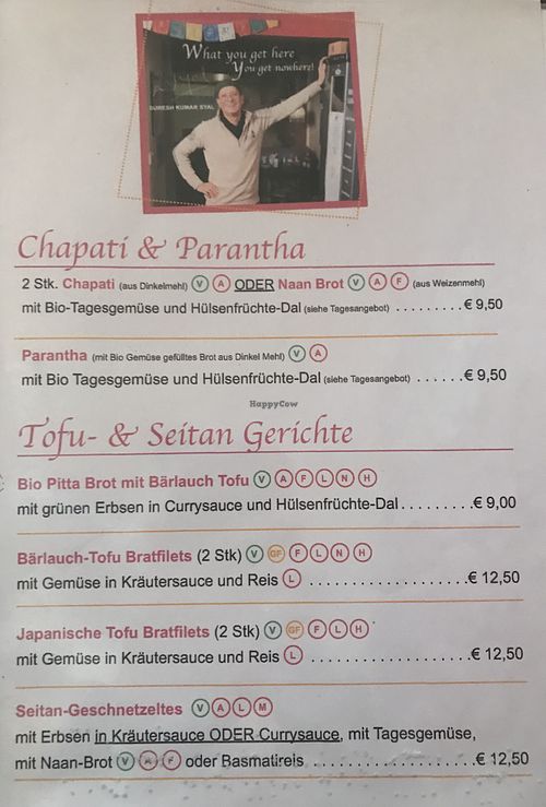 Spicy Spices menu at Bio Bistro Spicy Spices in Salzburg