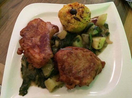 Pumpkin and Polenta  at Bio Bar von Antun in Vienna