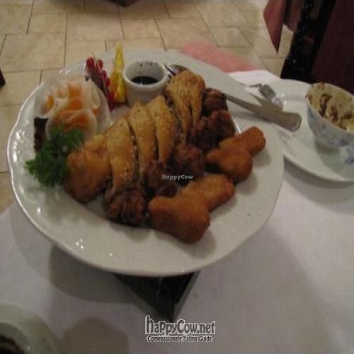 xu's cooking faux meat at Xu's Cooking in Vienna