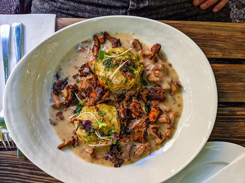 Unsere Basilikumknöderl at Hollerei at Hollerei in Vienna