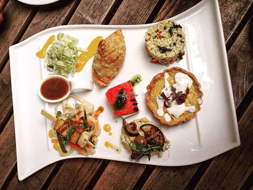 starter platter at Hollerei in Vienna