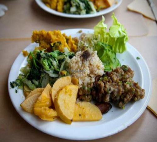 plat du jour / dagschotel at Den Teepot in Brussels