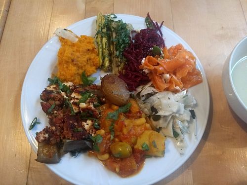 Buffet at Dolma in Brussels