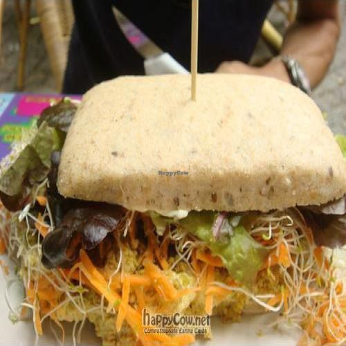 Some Sandwich  at Lombardia Cafe in Antwerpen