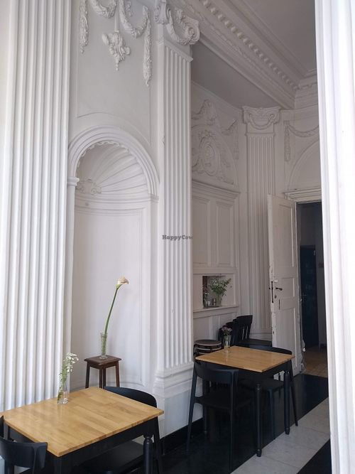 Interior decor of Lekker: you can see some of the features of this beautiful old building at Lekker GEC in Ghent