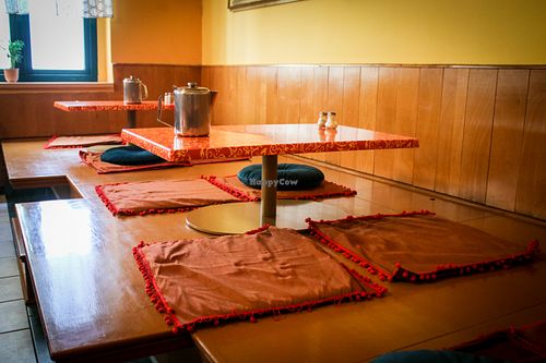 interior at Vegetariansky Klub Govinda - Soukenicka in Prague