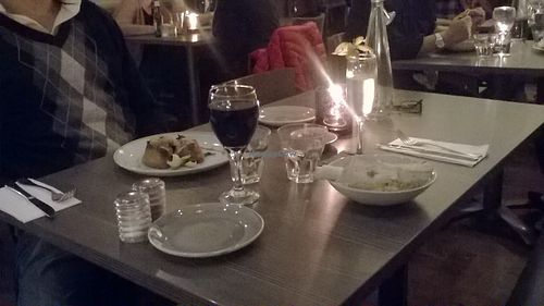 very cosy  at Food For Friends in Brighton