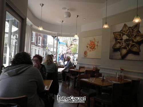 dining room (three) at Food For Friends in Brighton