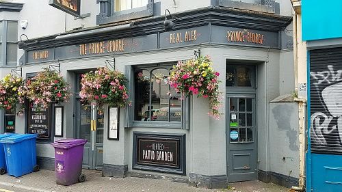 outside at The Prince George in Brighton