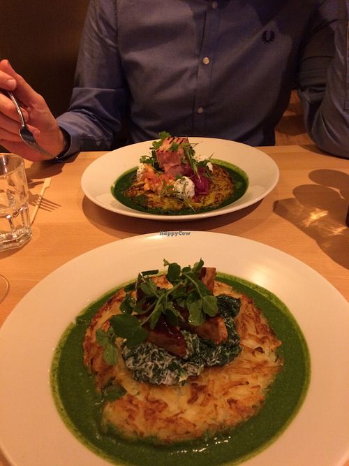 Aloo sailor and rosti  at Terre a Terre in Brighton