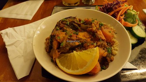 Tagine L’Algerienne at Rainbow Vegetarian Cafe in Cambridge