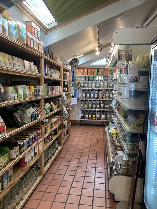 Waste free section  at Arjuna Wholefoods Ltd in Cambridge