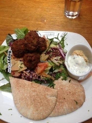 Falafel at Alley Cafe Bar in Nottingham