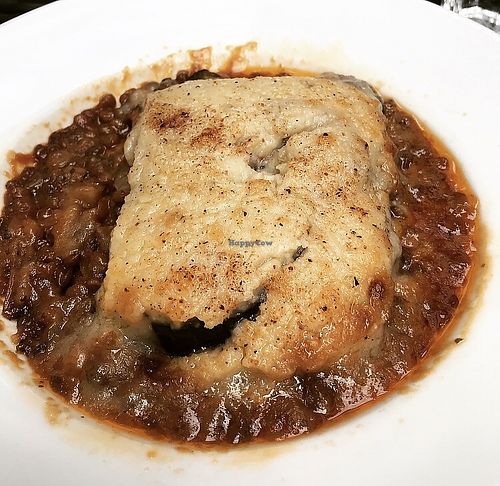 Moussaka at The Good Life Wholefood Restaurant in Shrewsbury